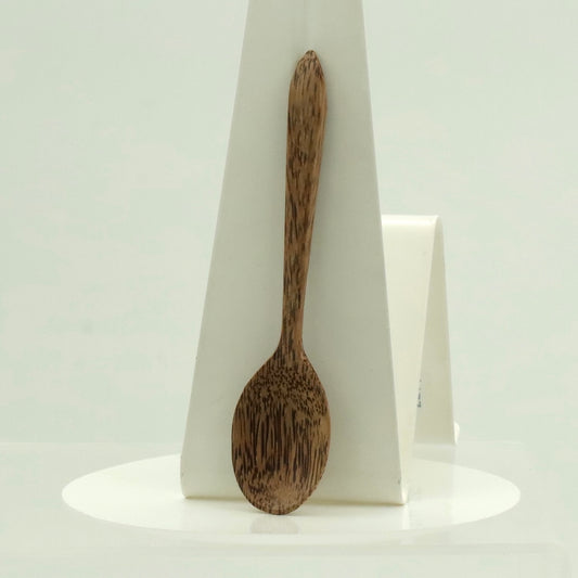 Coconut Wood Spoon Small – Handmade Natural Wooden Spoon – Eco Kitchen Utensil