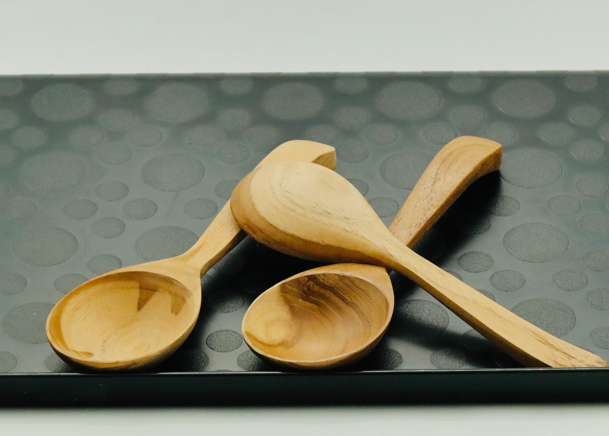 Teak Wood Spoon Small – Handmade Wooden Spoon – Natural Kitchen Utensil