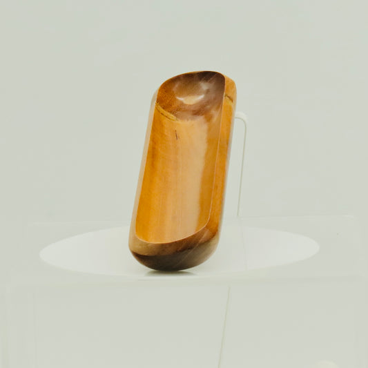 Teak Wood Incense Stick Holder – Handmade Minimalist Ash Catcher Tray – Sri Lanka Natural Home Decor