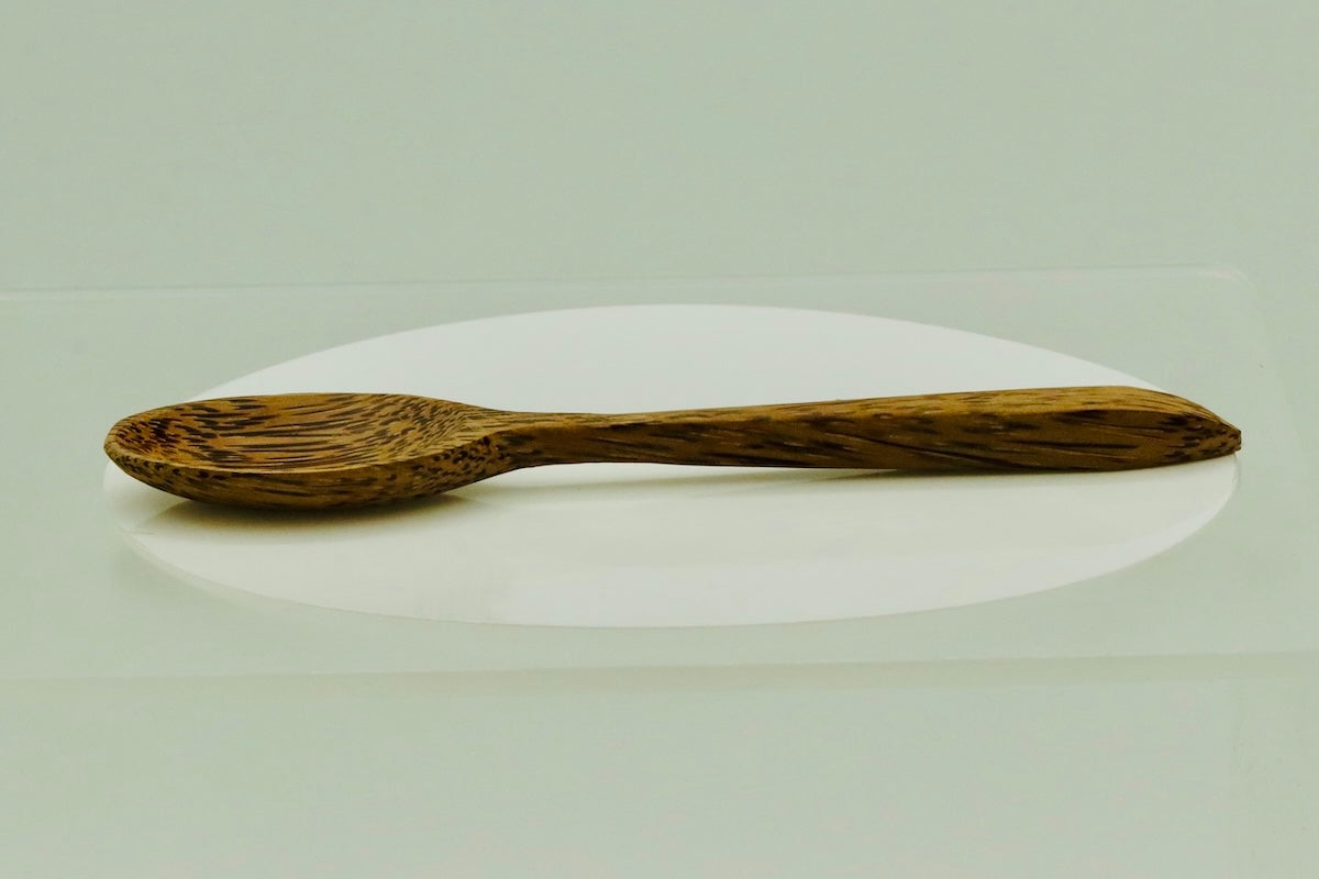 Coconut Wood Spoon Small – Handmade Natural Wooden Spoon – Eco Kitchen Utensil
